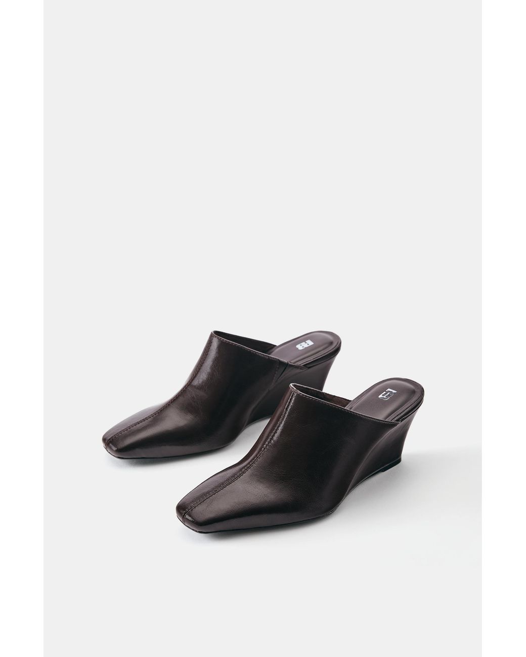 Pull&Bear Pink Wedge Heel Shoes