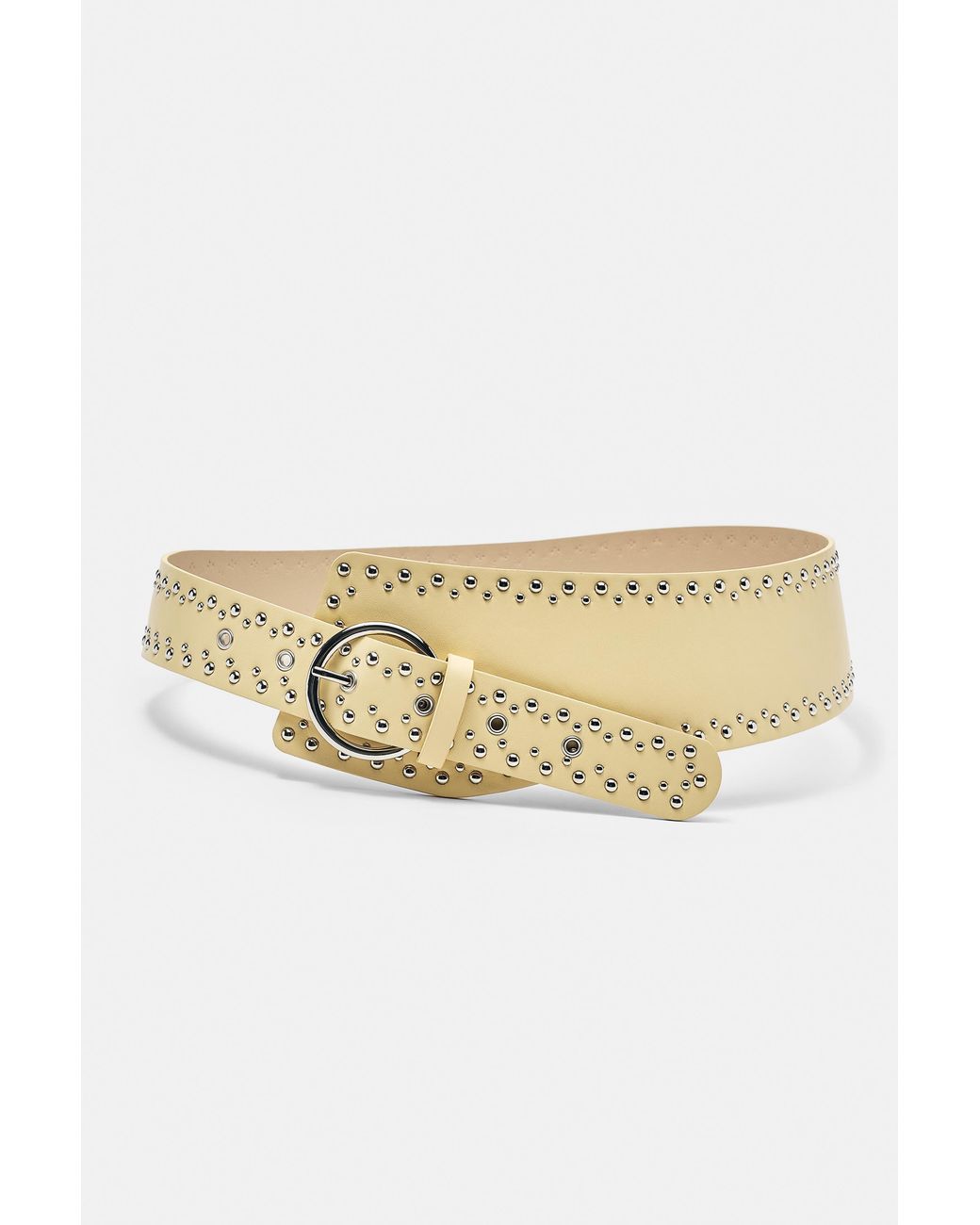 Pull&Bear Multicolor Wide Studded Belt