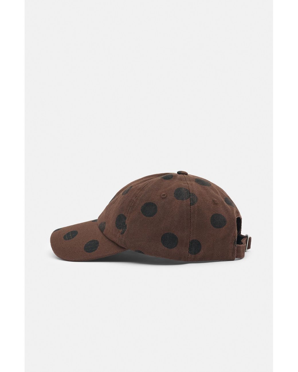 Pull&Bear Brown Polka Dot Cap