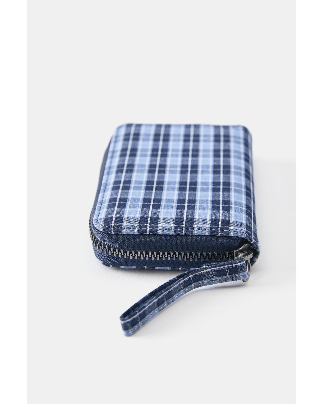 Portafogli A Quadri di Pull&Bear in Blue