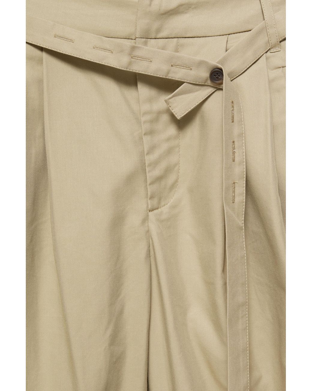 Pull&Bear Cargobroek Met Pofmouw En Riem in het Gray
