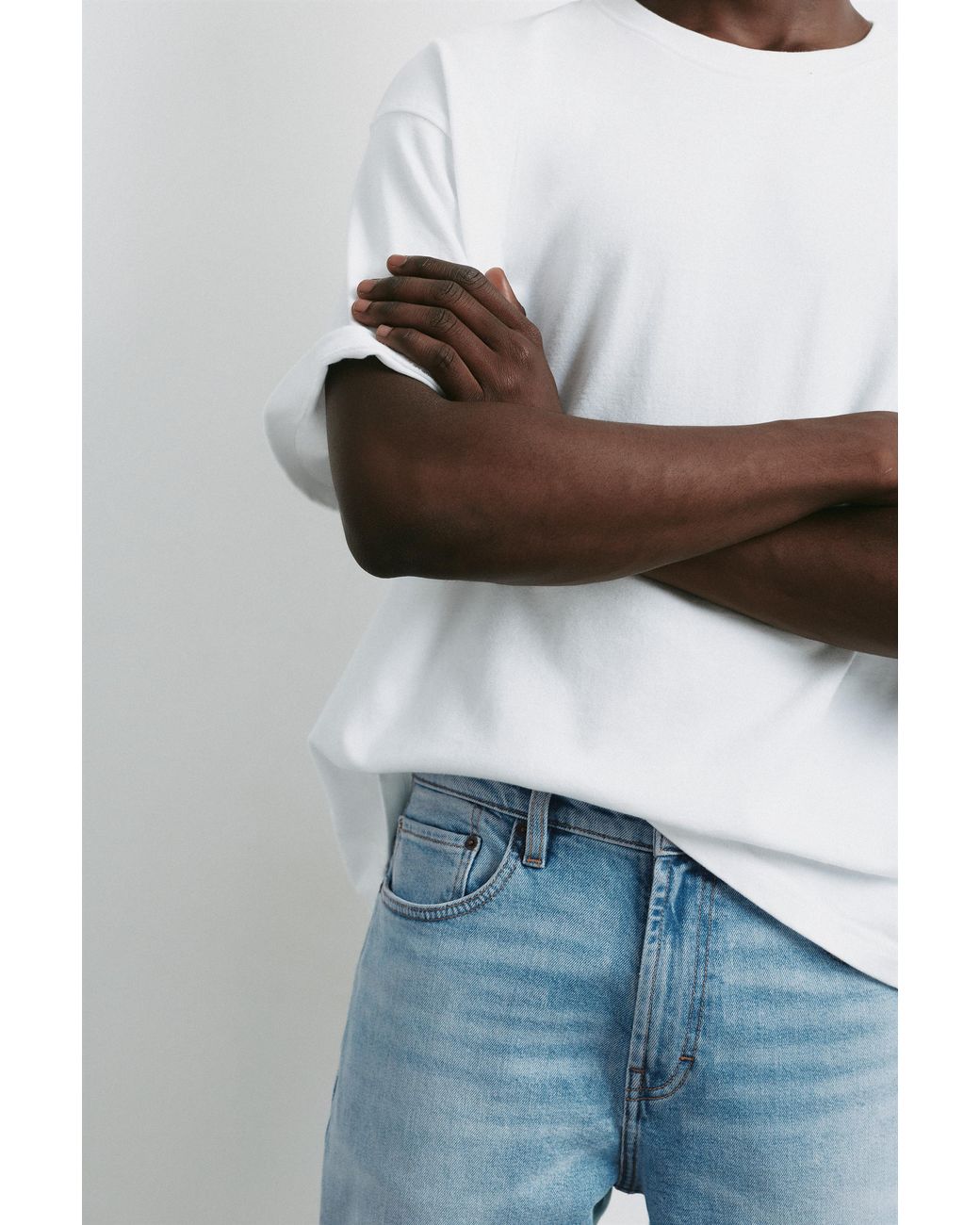 Pull&Bear Slim Jeans in het Blue voor heren