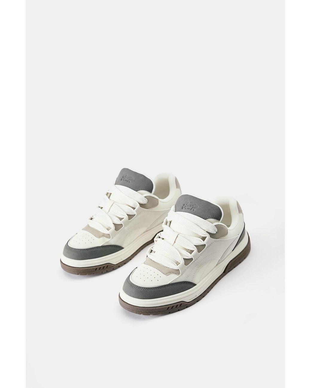 Sneaker Skate Stwd di Pull&Bear in Gray da Uomo