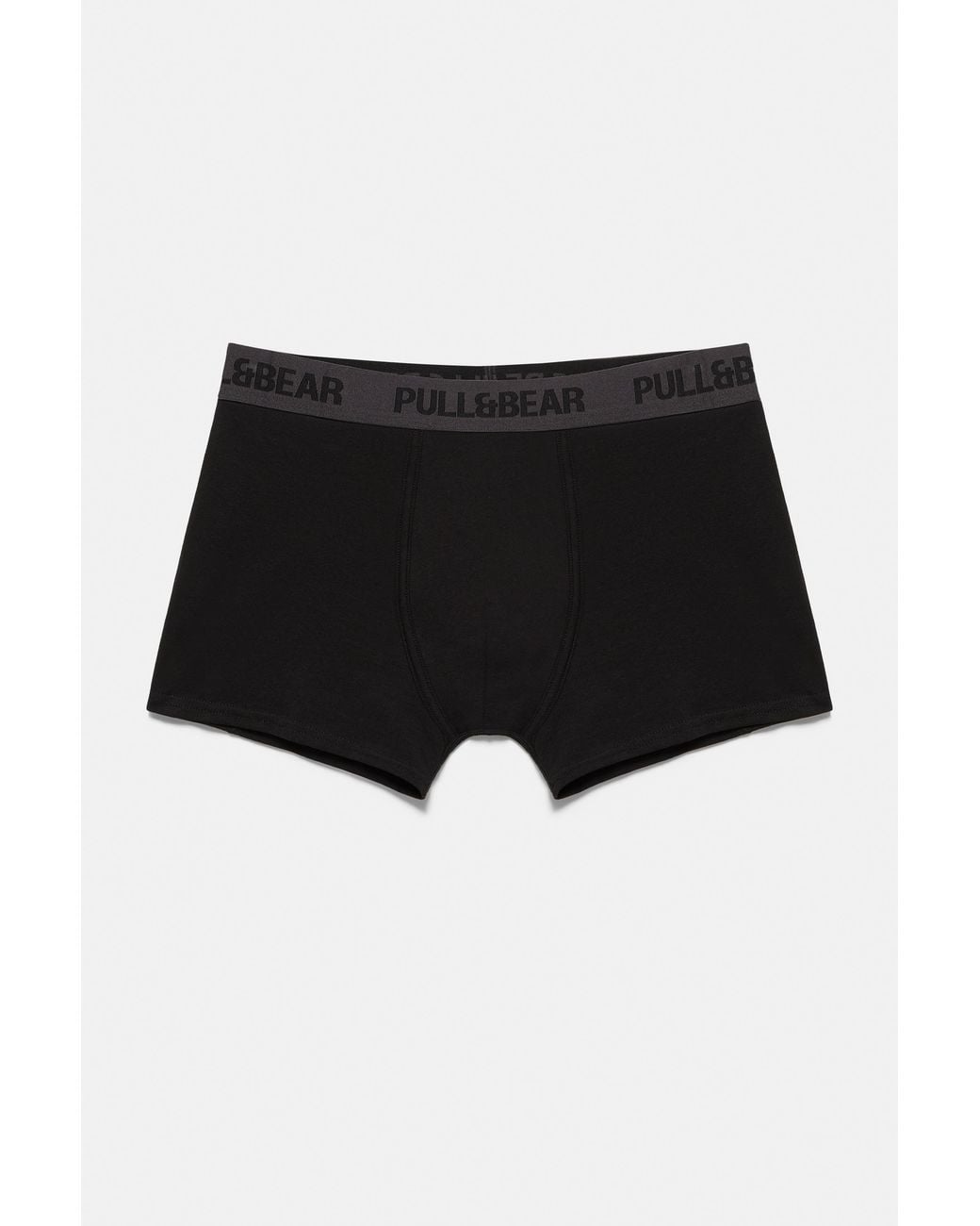 Pull&Bear Black 3-Pack Of Boxers for men