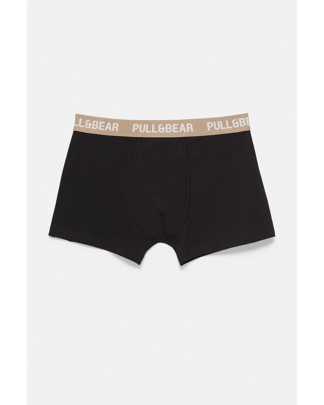 Pull&Bear 3-Pack Boxershorts in het Black voor heren