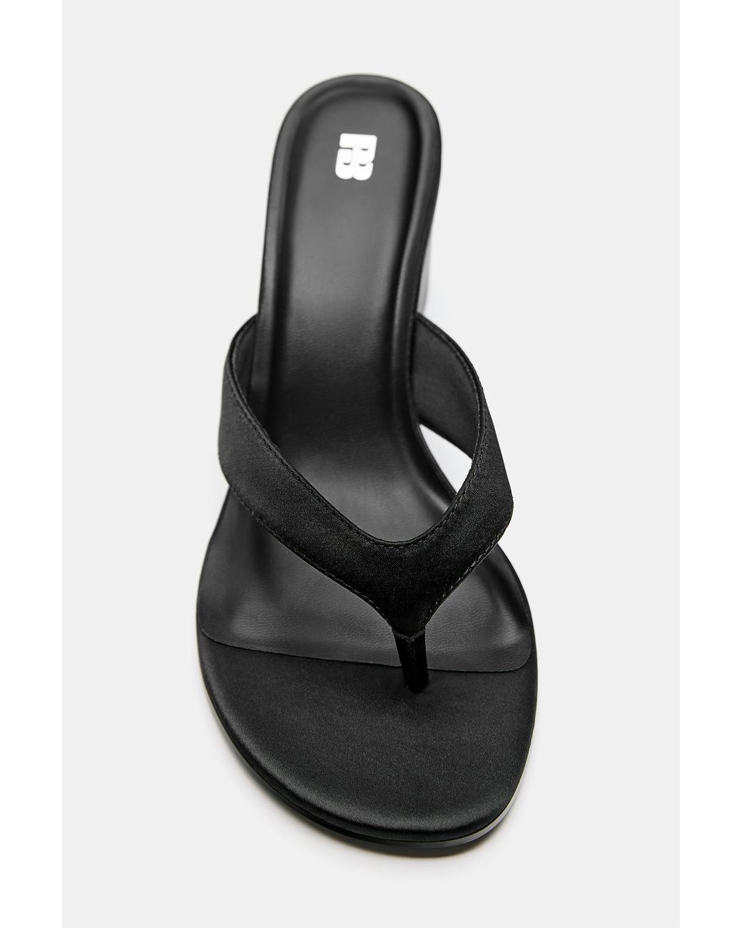 Sandales À Talon Compensé Pull&Bear en coloris White