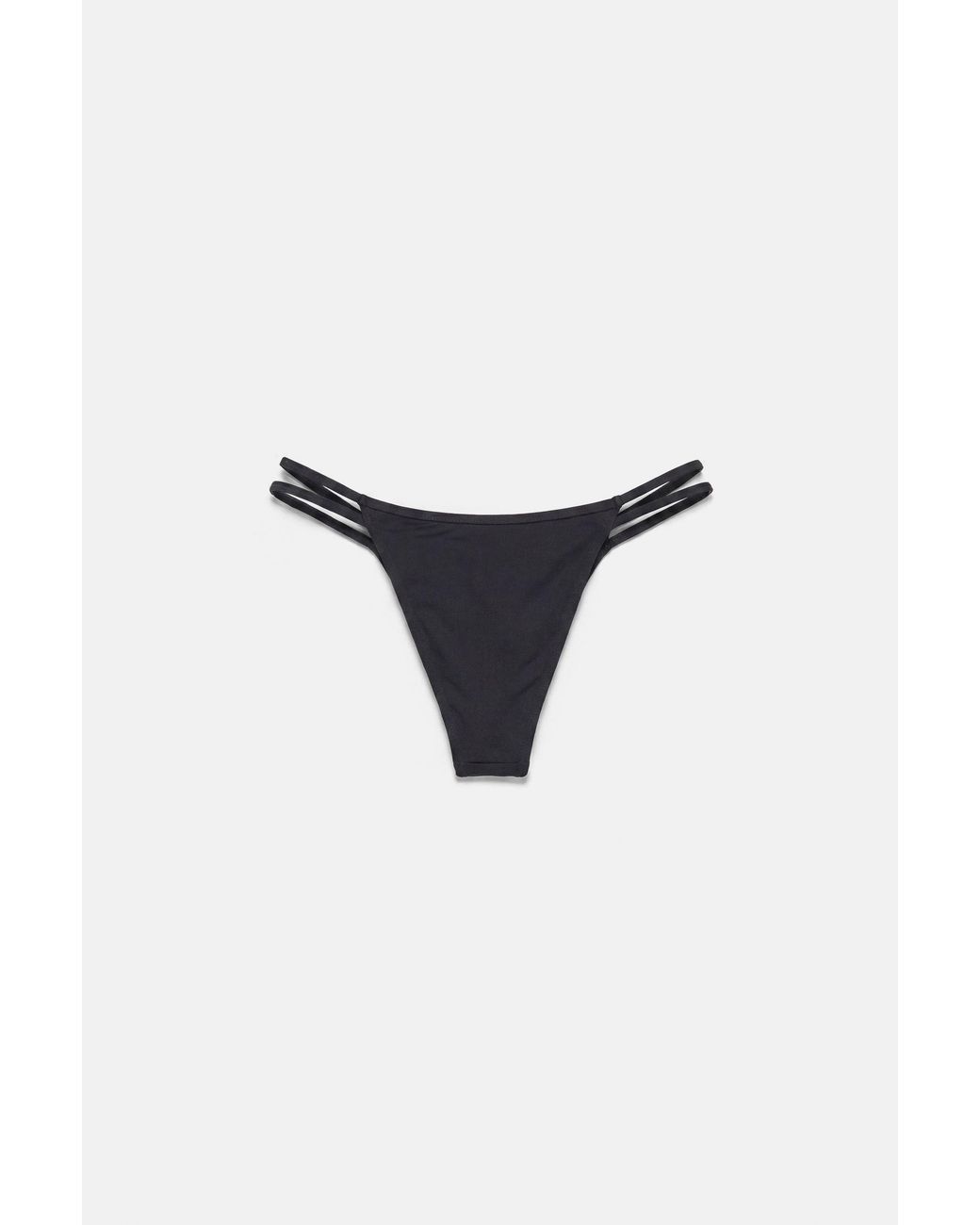 Pull&Bear Blue Double-Effect Bikini Bottoms