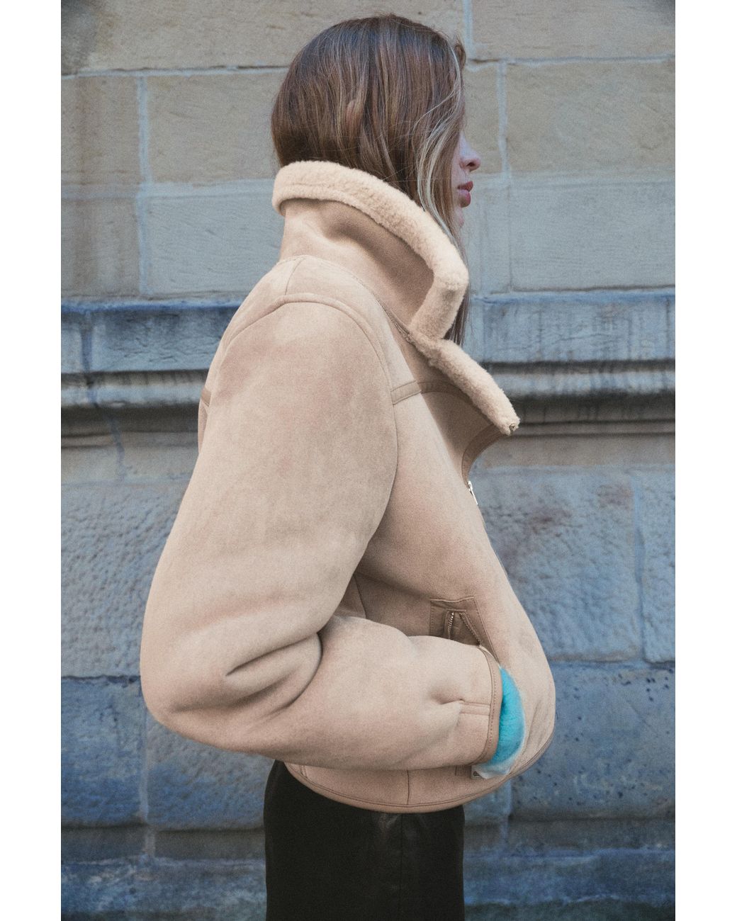 Pull&Bear Natural Reversible Jacket