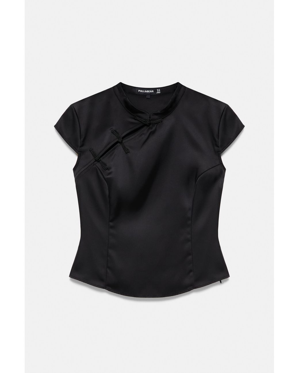 Pull&Bear Black Hemd