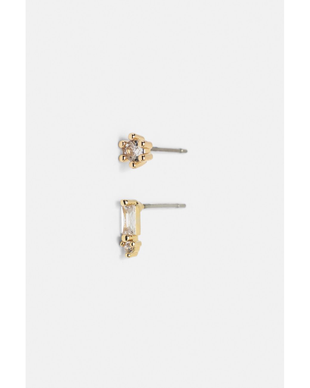 Pull&Bear Metallic Set Kleiner Ohrringe