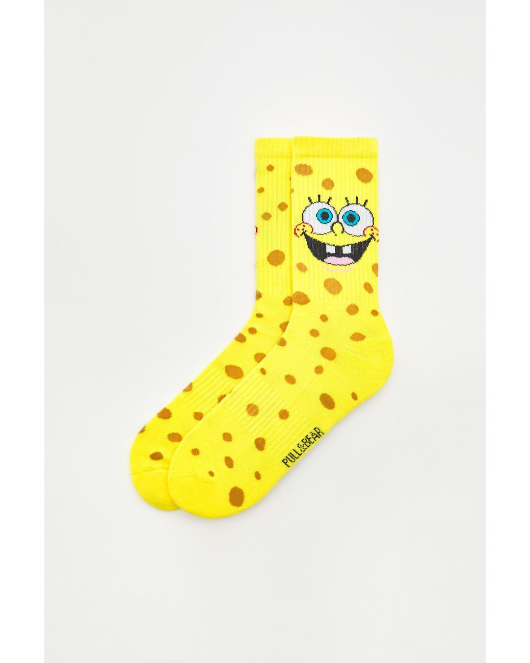 Pull&Bear Spongebob-Socken in Yellow für Herren