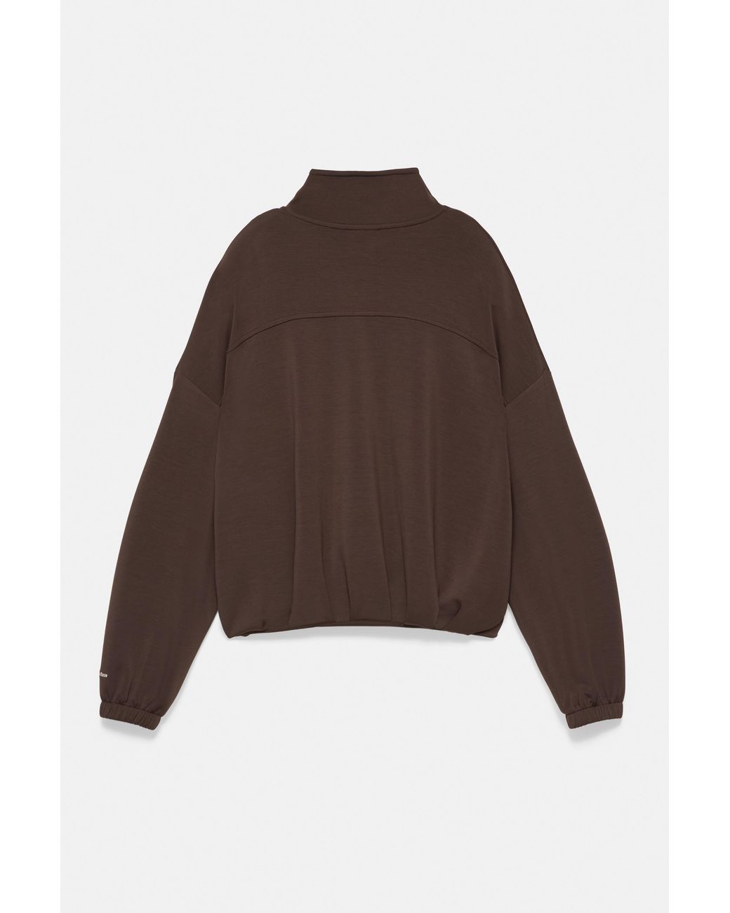 Pull&Bear Black Fluid Jacket With Contrast Trims