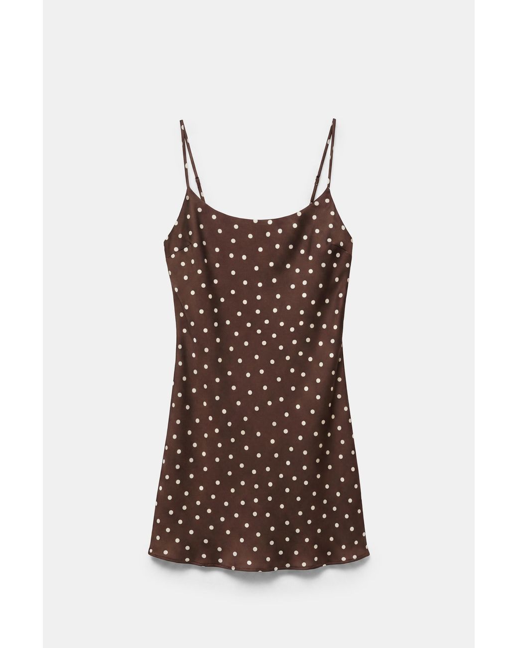Pull&Bear Multicolor Satin Strappy Mini Dress
