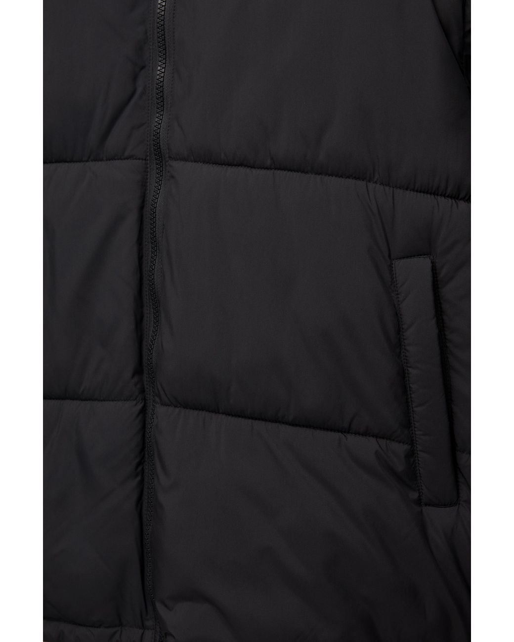 Pull&Bear Steppjacke Mit Kapuze in Black für Herren