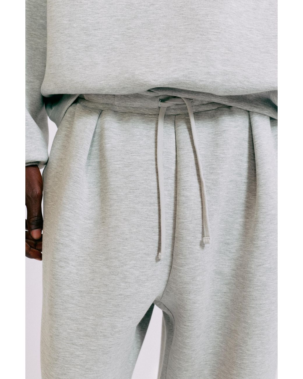 Pull&Bear Interlock Joggingbroek in het Gray voor heren
