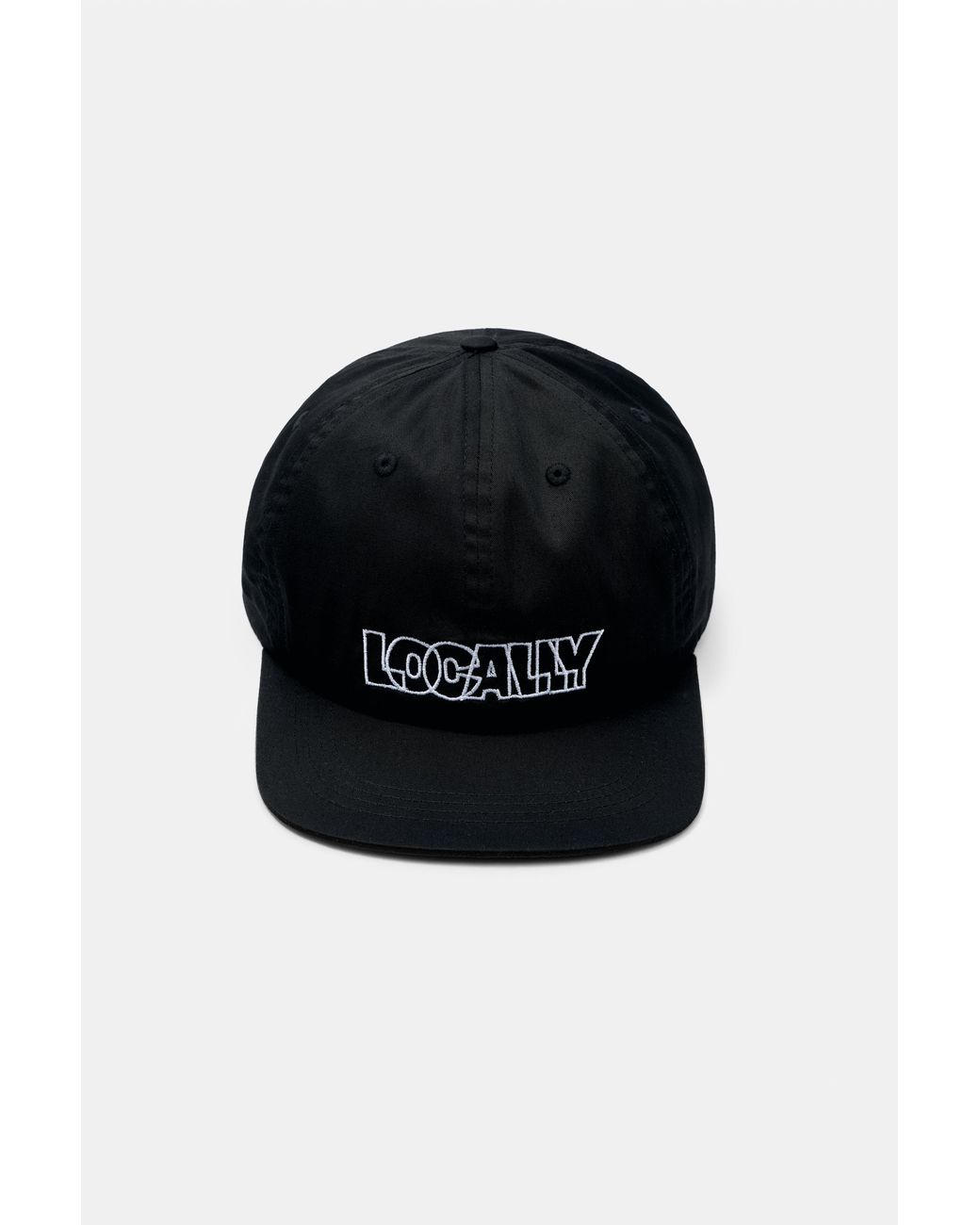 Cappello Con Ricamo Locally Stwd di Pull&Bear in Black da Uomo