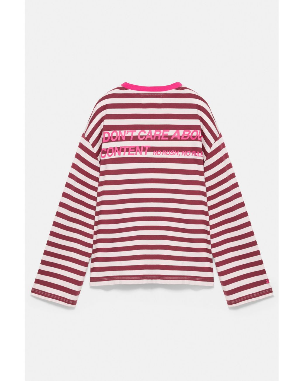 Pull&Bear Multicolor Striped Long Sleeve T-Shirt