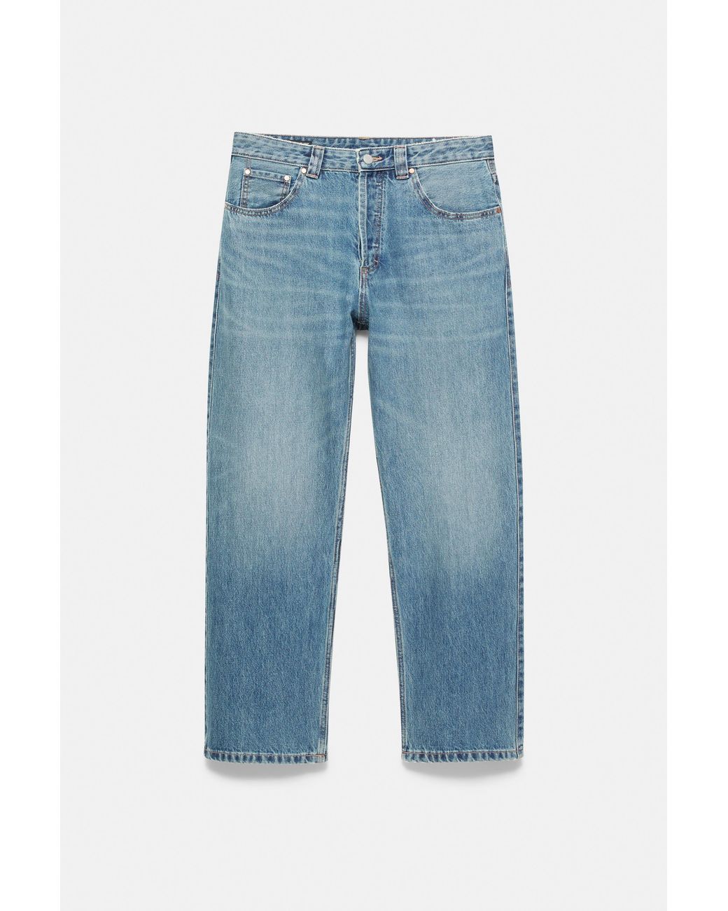 Jeans Regular Straight di Pull&Bear in Multicolor da Uomo