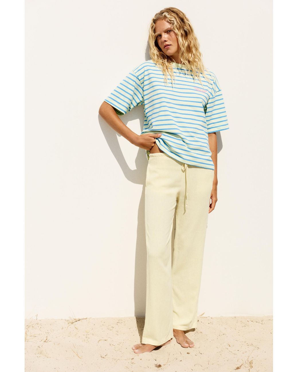Pantaloni Jogger di Pull&Bear in Blue