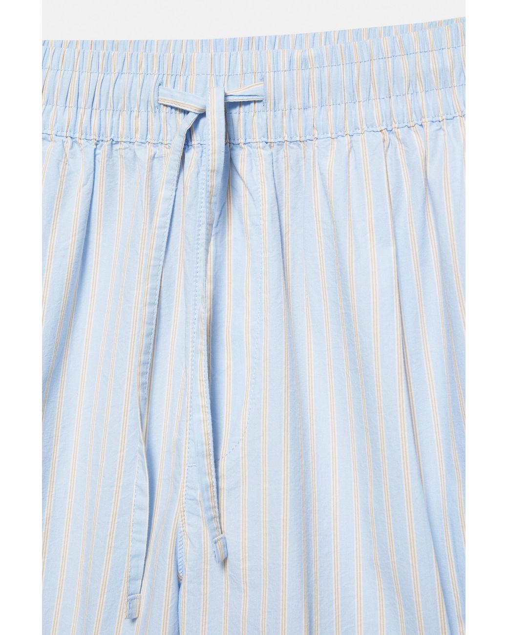 Pull&Bear Multicolor Striped Pyjama-Style Bermuda Shorts for men