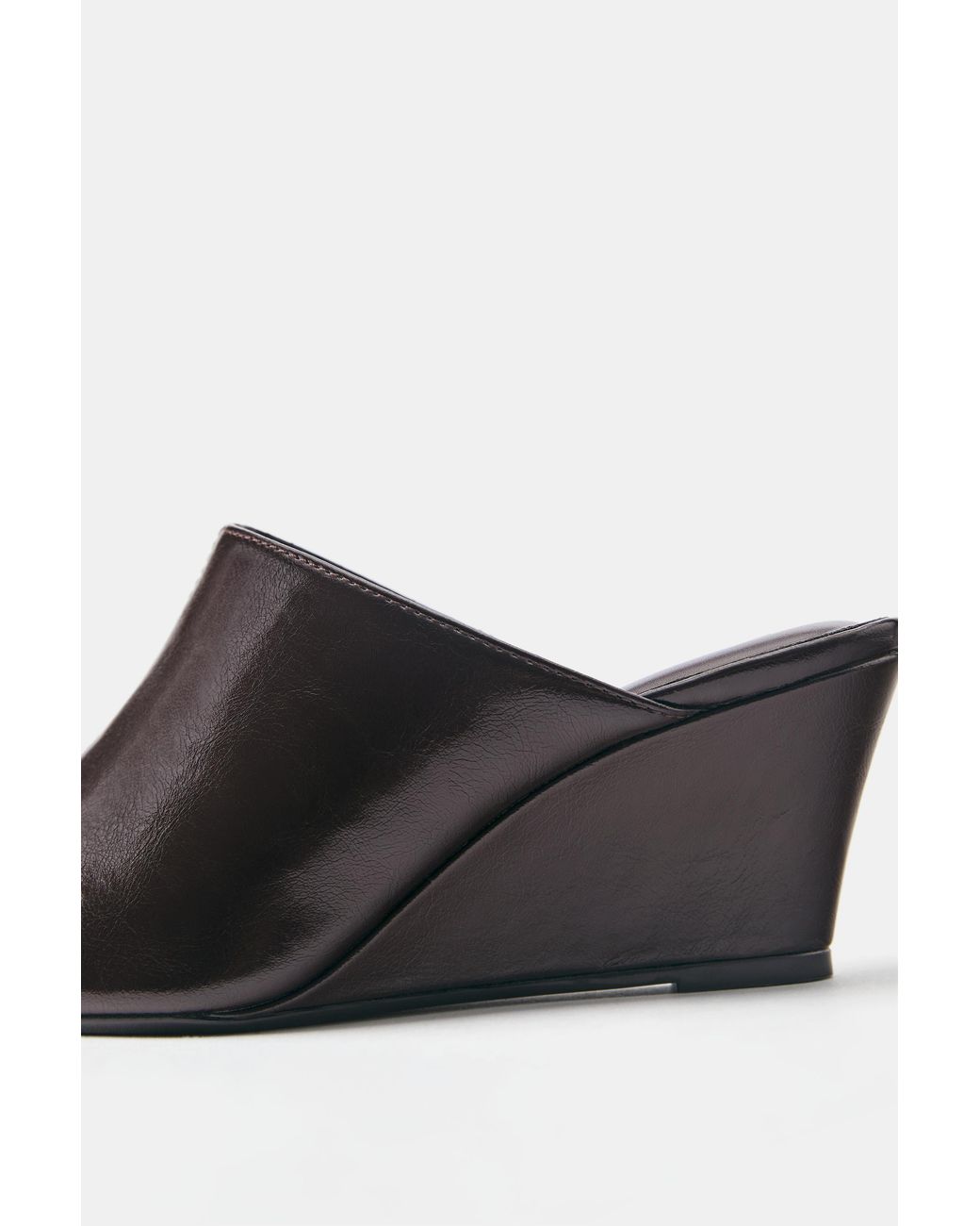 Pull&Bear Pink Wedge Heel Shoes