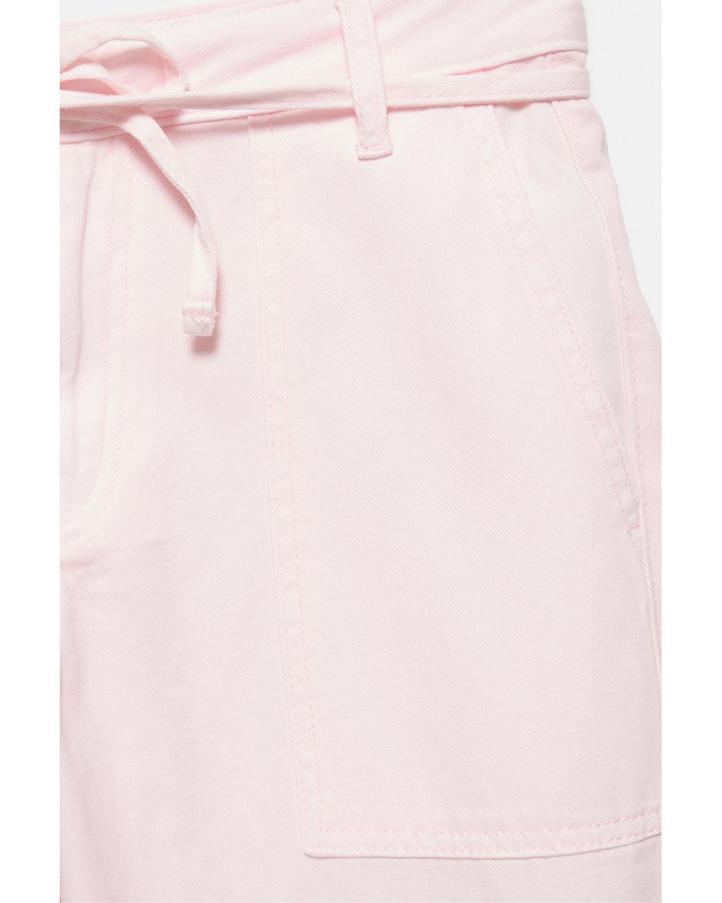 Pull&Bear Natural Straight Cargo Trousers