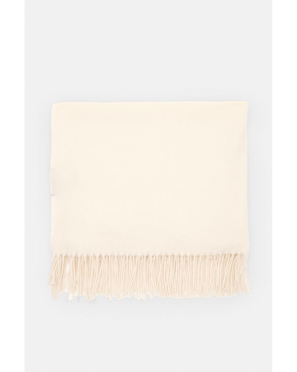 Sciarpa Con Frange di Pull&Bear in Gray