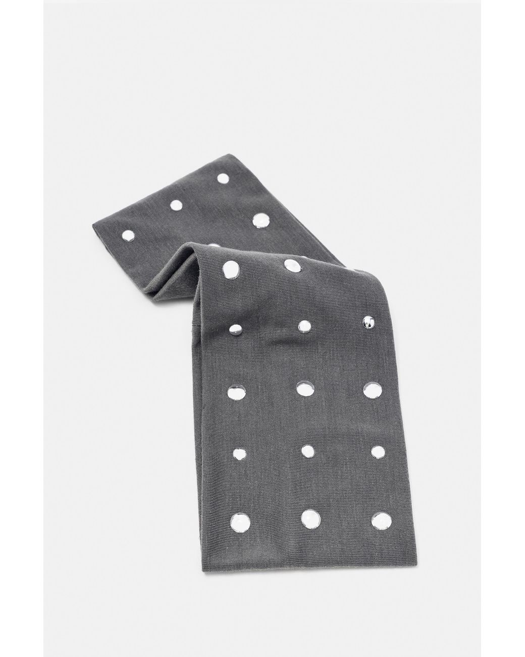 Pull&Bear Gray Studded Stretch Headband