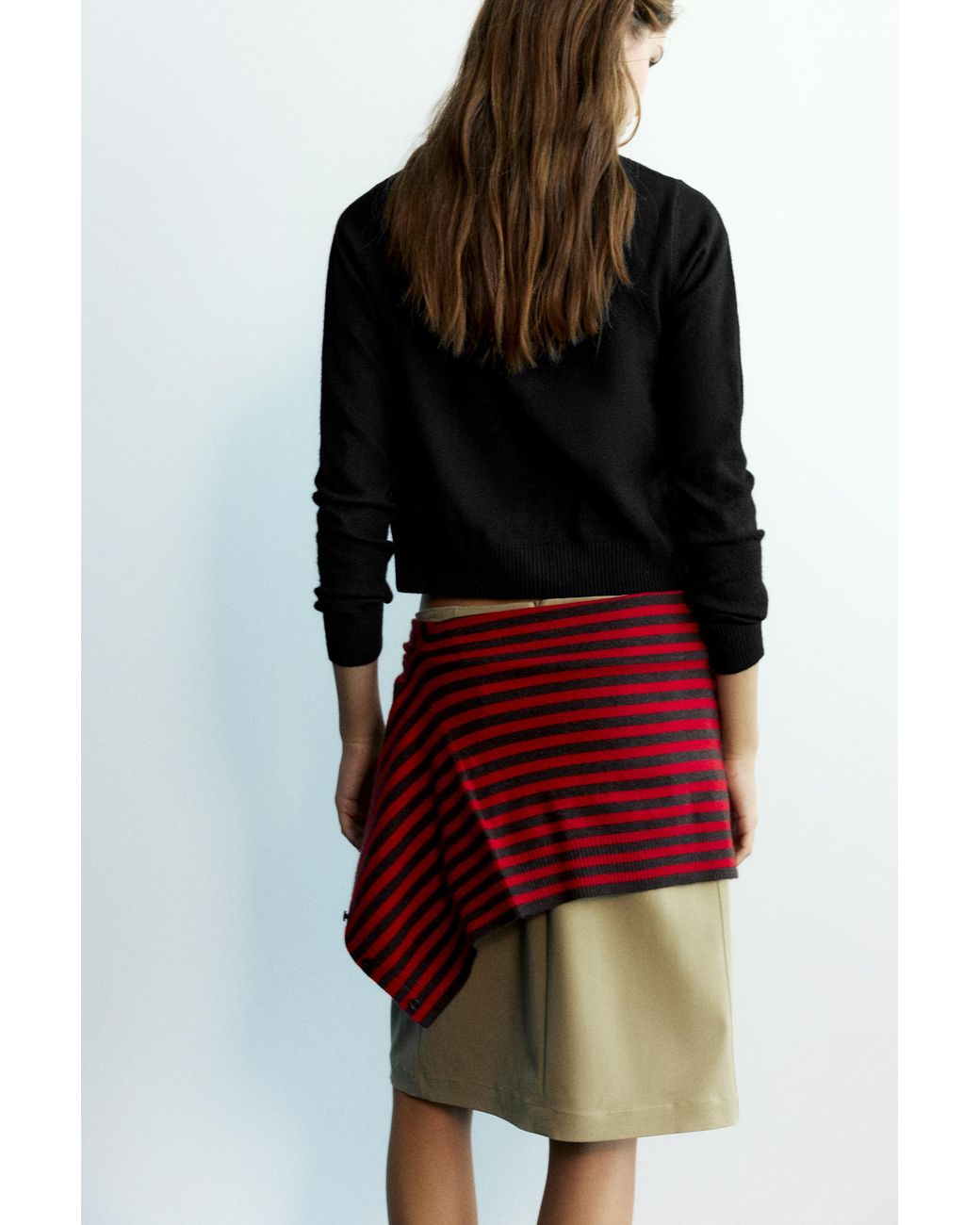 Cardigan Basic di Pull&Bear in Black
