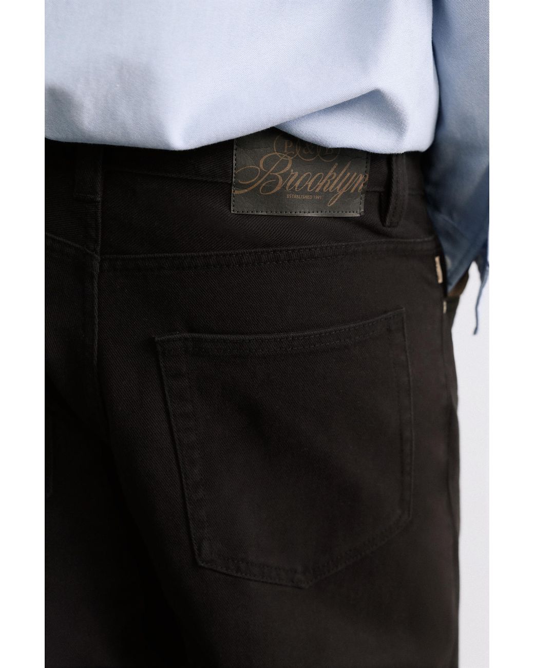 Pull&Bear White Straight-Leg Jeans for men