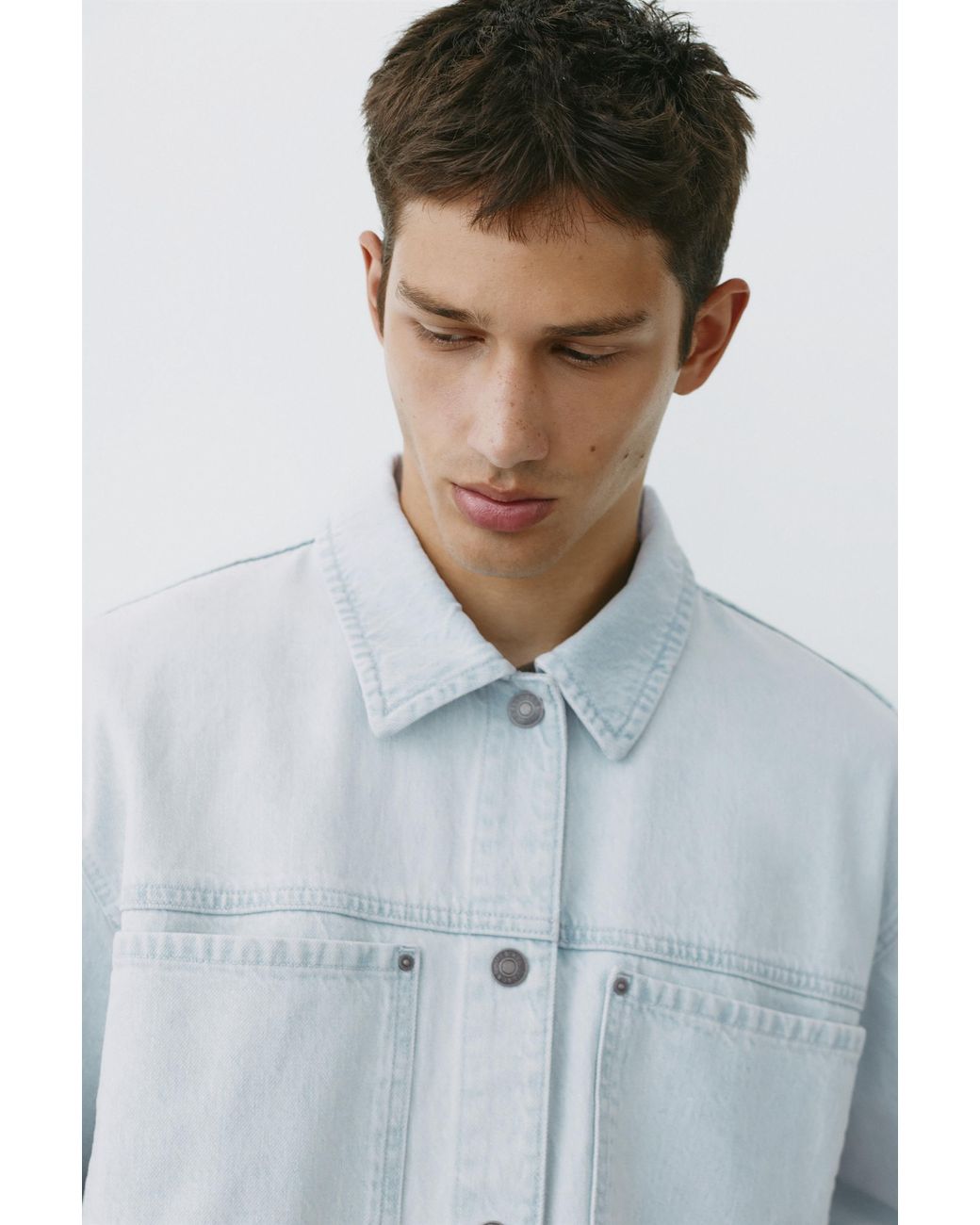Giacca Camicia di Pull&Bear in Multicolor da Uomo