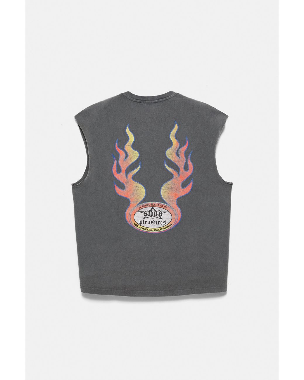 Pull&Bear Blue Pleasures X Stwd Tank Top for men