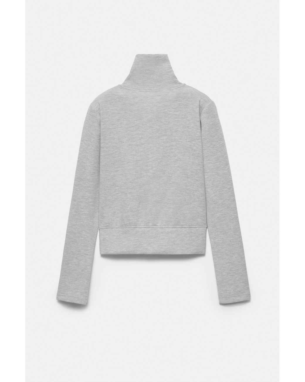Pull&Bear Gray Zip-Up Jacket