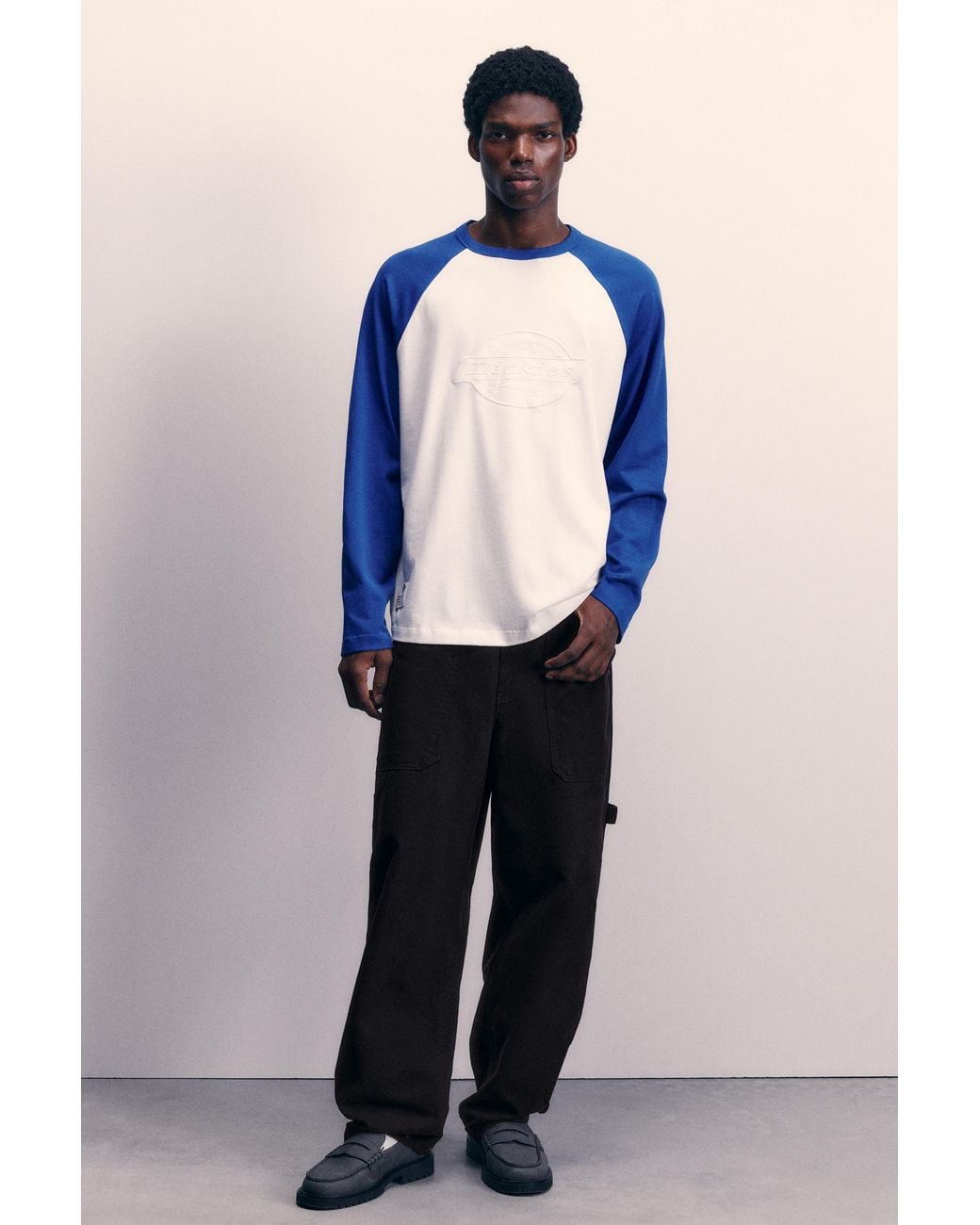 Pull&Bear Blue Dickies Cargo Trousers for men