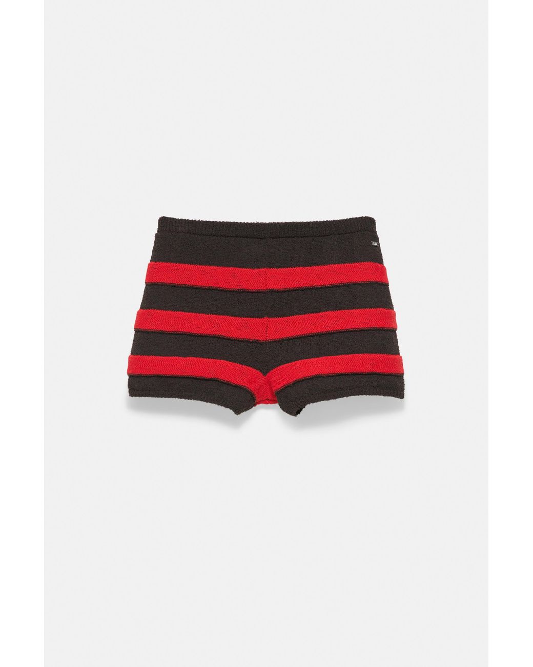 Mini Short En Maille À Rayures Pull&Bear en coloris Blue