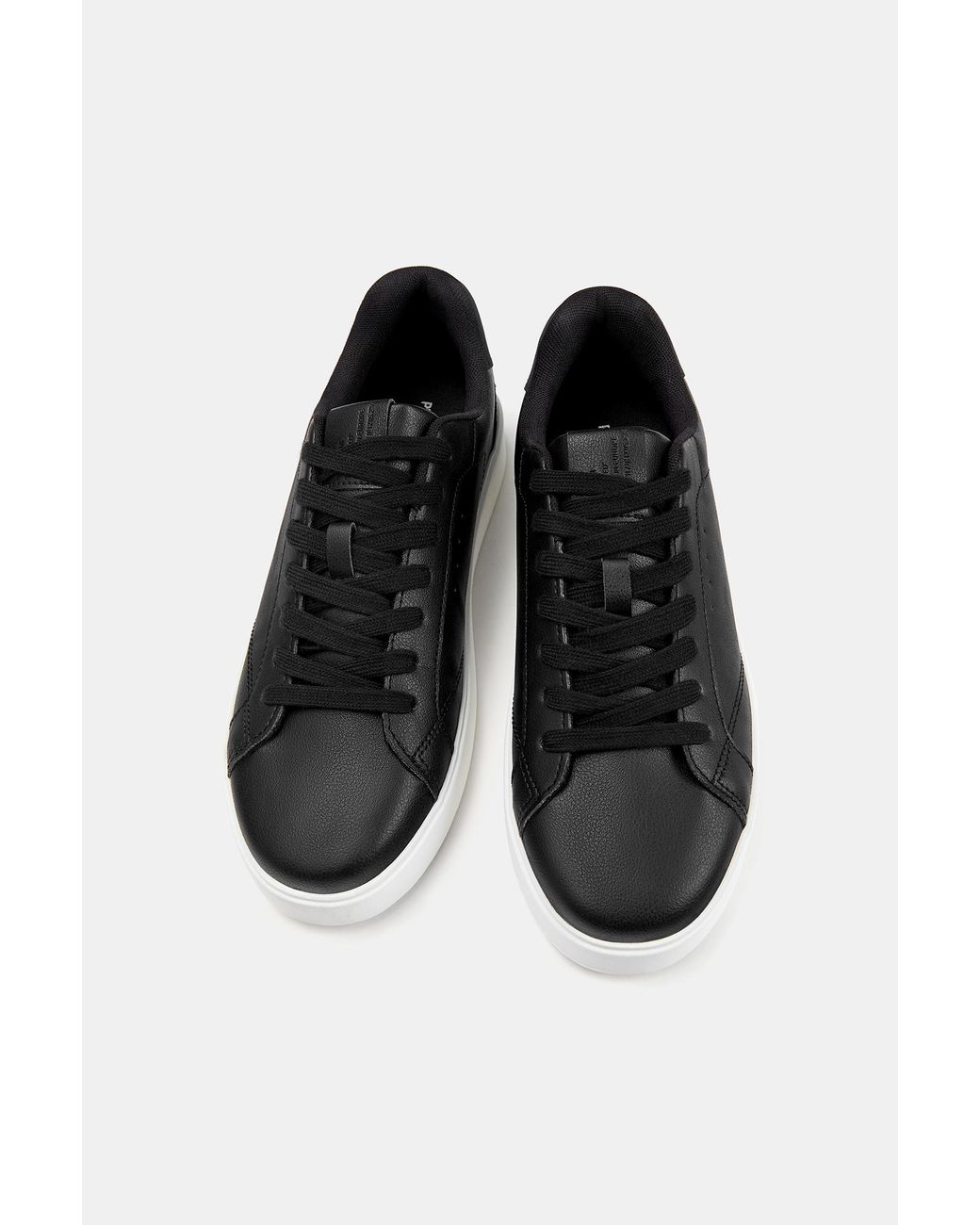 Pull&Bear Basic-Sneaker Mit Detail in Black für Herren