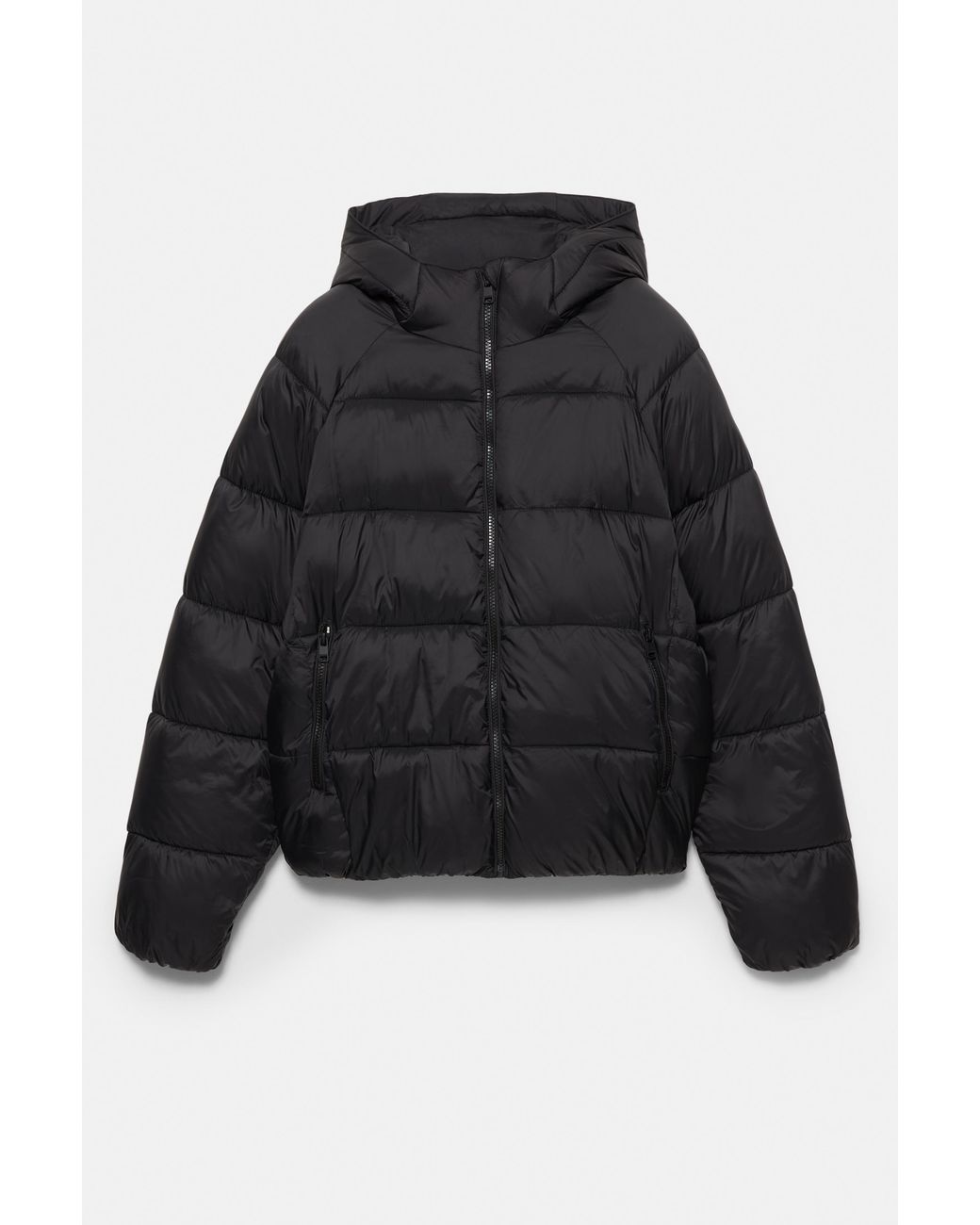 Pull&Bear Black Steppjacke