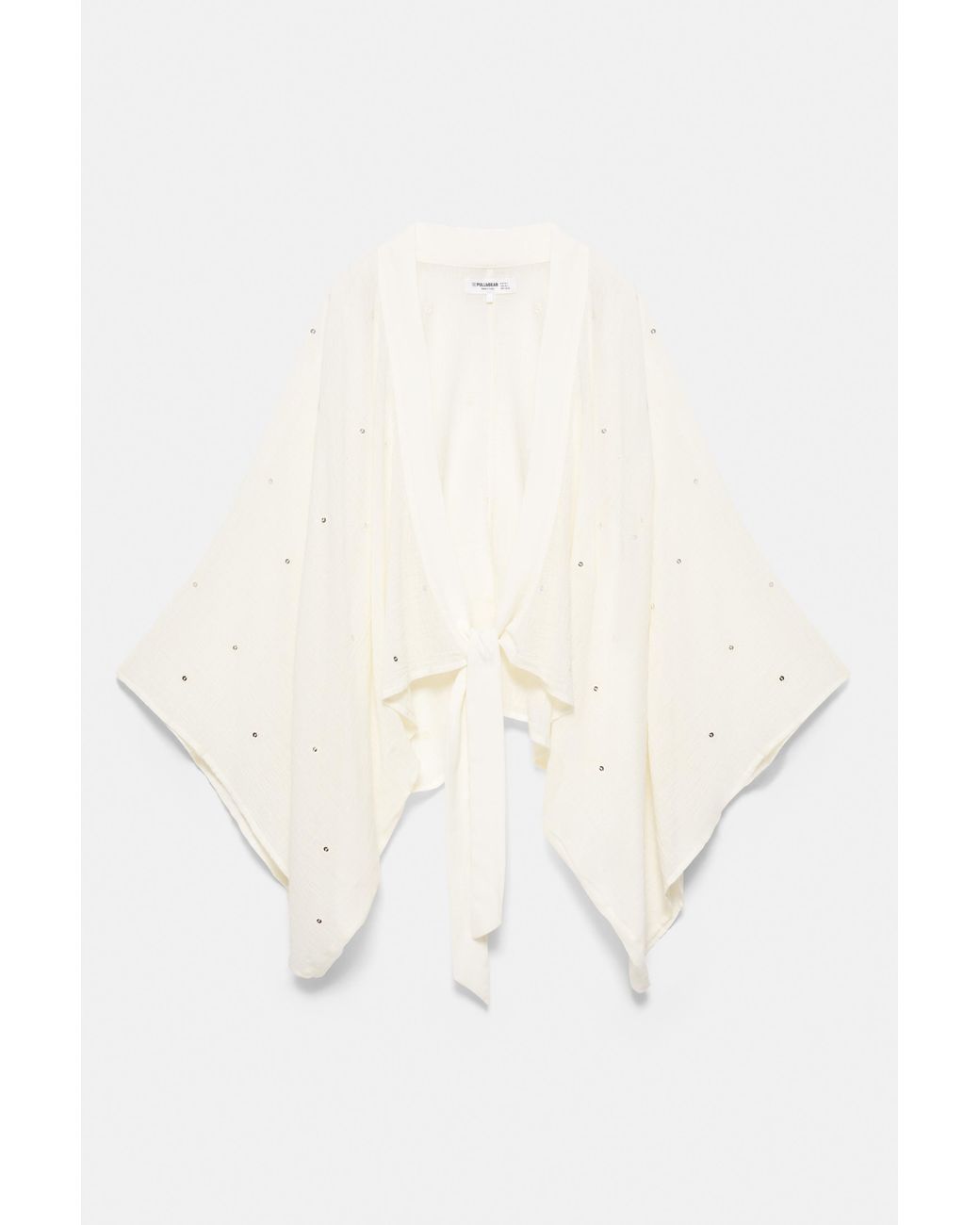 Pull&Bear Kimono Met Spiegels in het Black