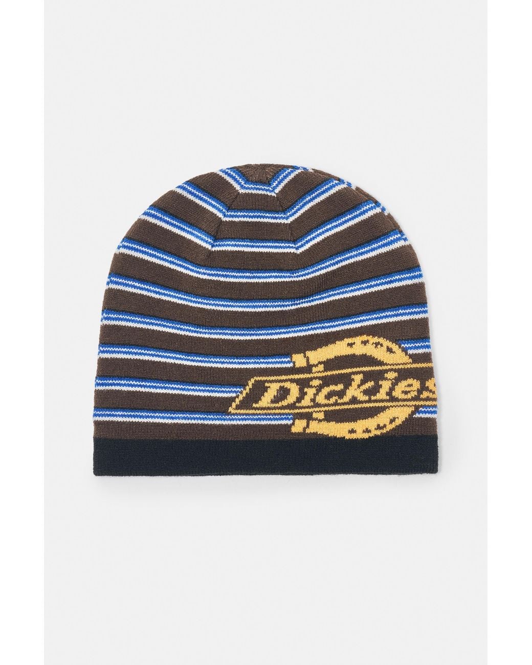 Pull&Bear Blue Dickies Striped Beanie for men