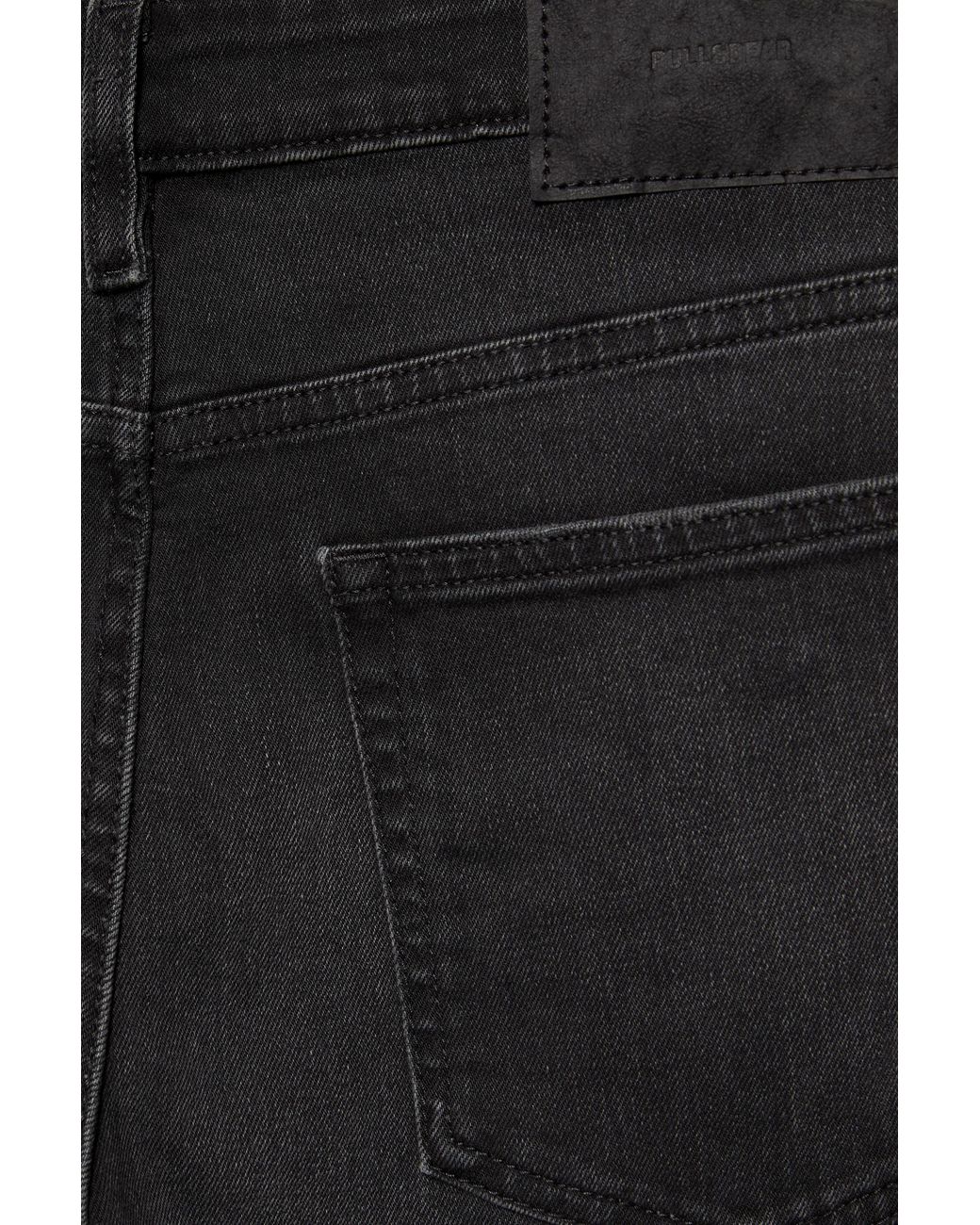 Jean Slim Pull&Bear pour homme en coloris Black