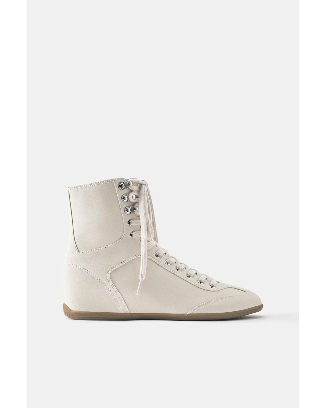 Baskets Montantes En Daim Pull&Bear en coloris Blue