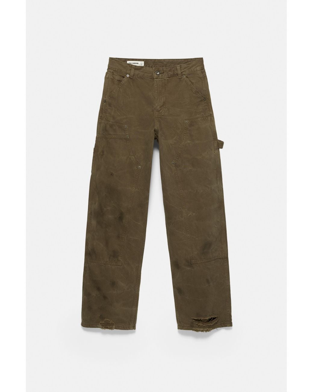 Pull&Bear Carpenterjeans in het Green