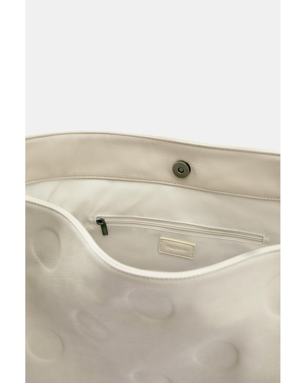 Pull&Bear Red Shoppertasche Mit Tupfen