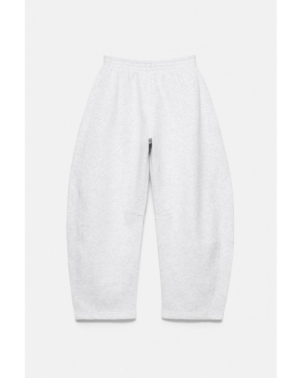 Pull&Bear Gray Barrel-Leg Joggers