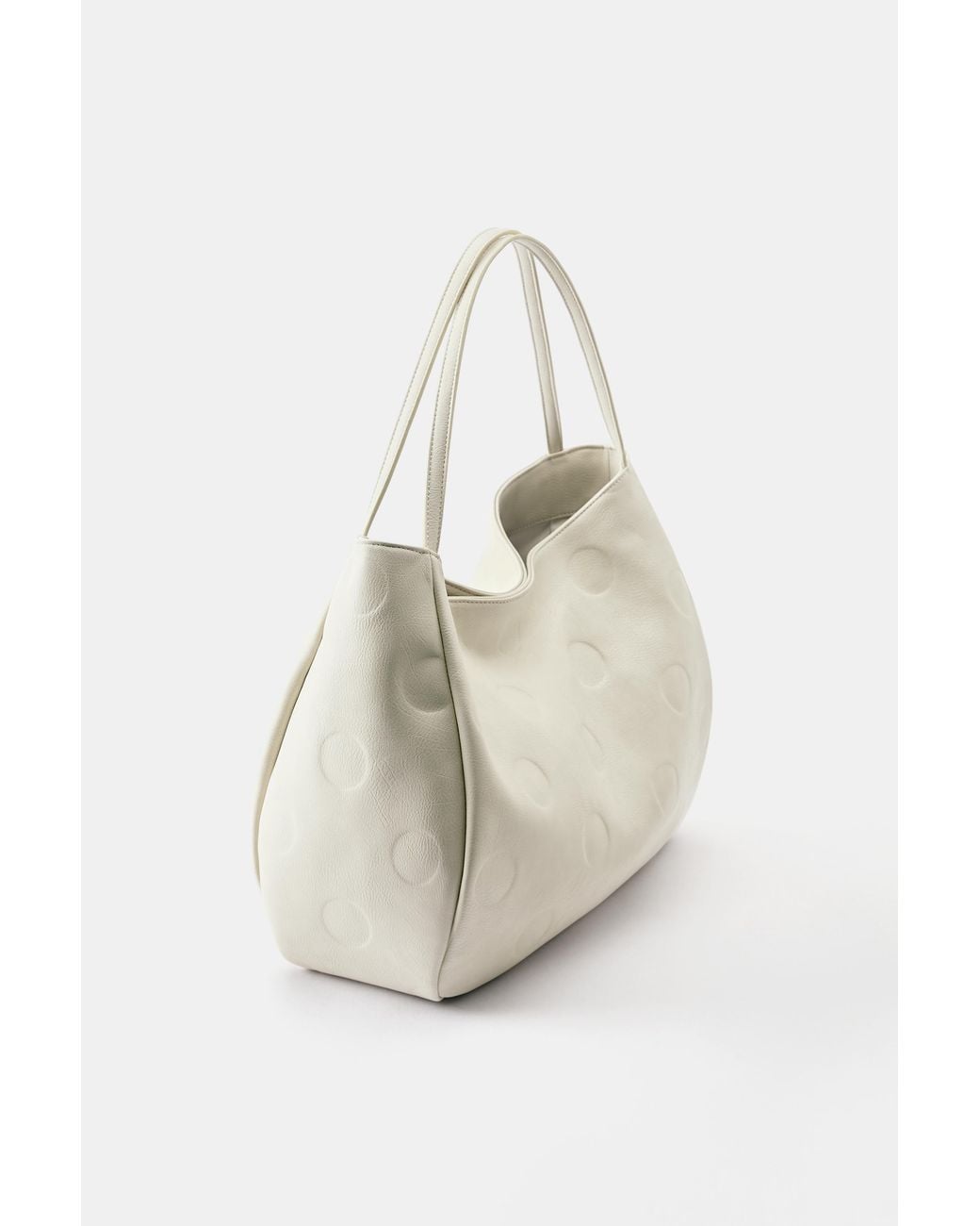 Pull&Bear Red Shoppertasche Mit Tupfen