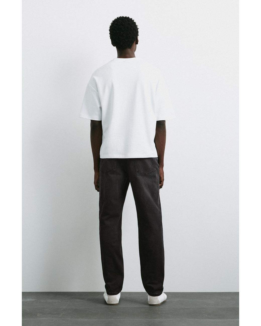 Jean Slim Pull&Bear pour homme en coloris Black