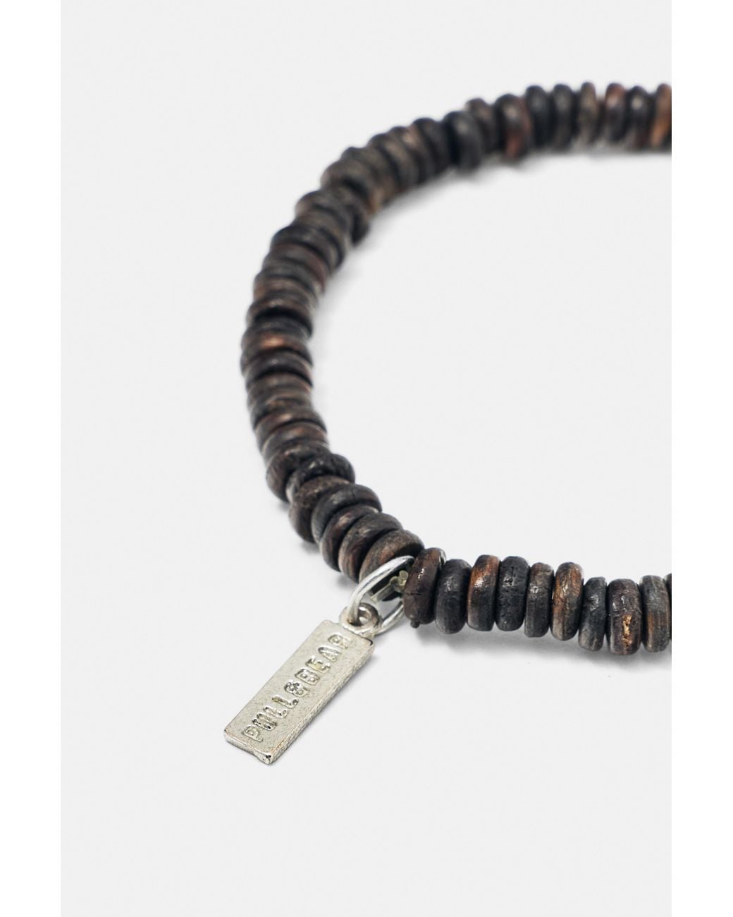 Pull&Bear Blue Pack Of 2 Bead And Bandana Bracelets for men