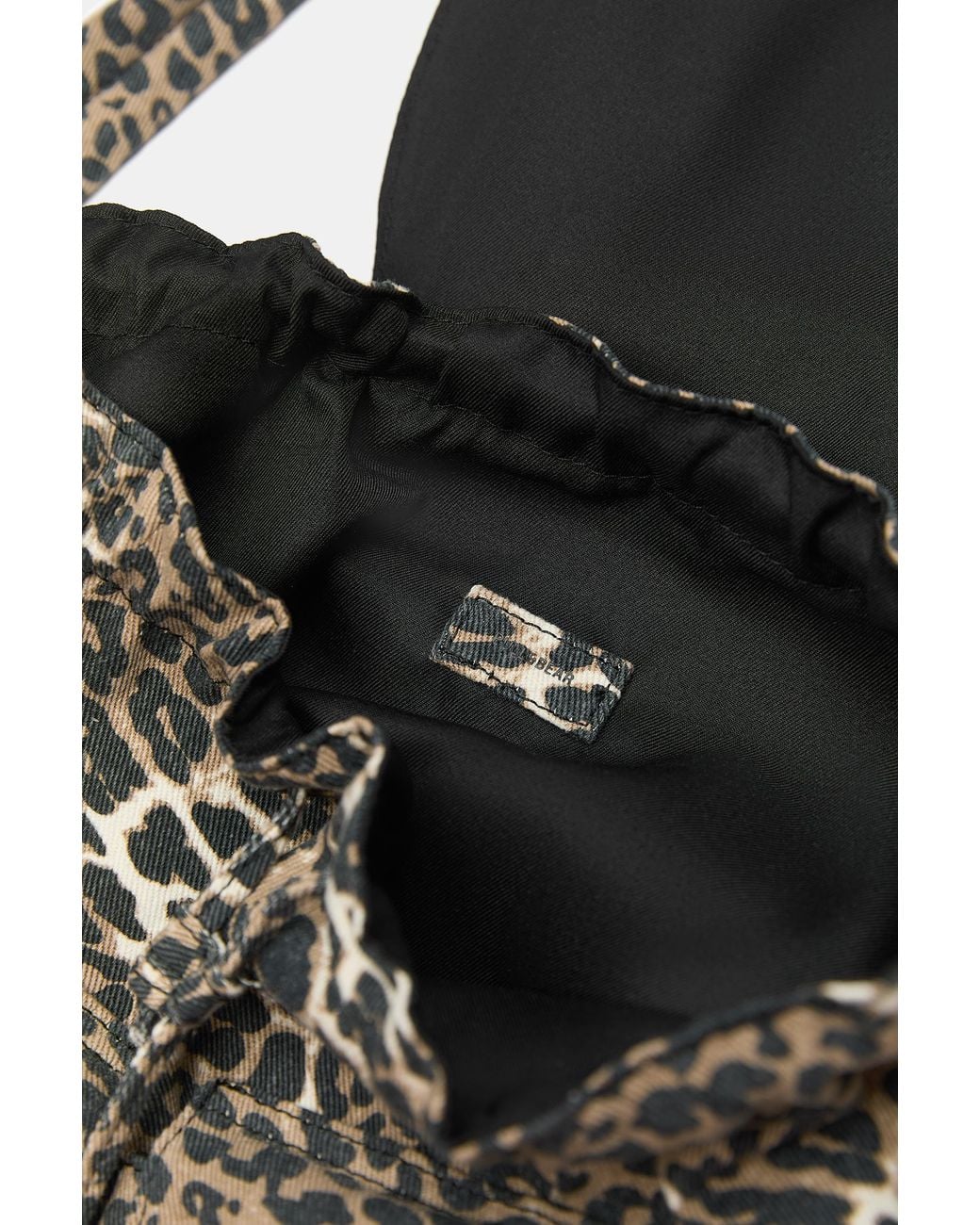 Pull&Bear Gray Print Backpack