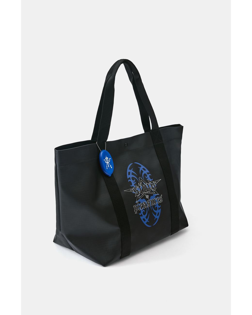 Pull&Bear Blue Pleasures Tote Bag for men