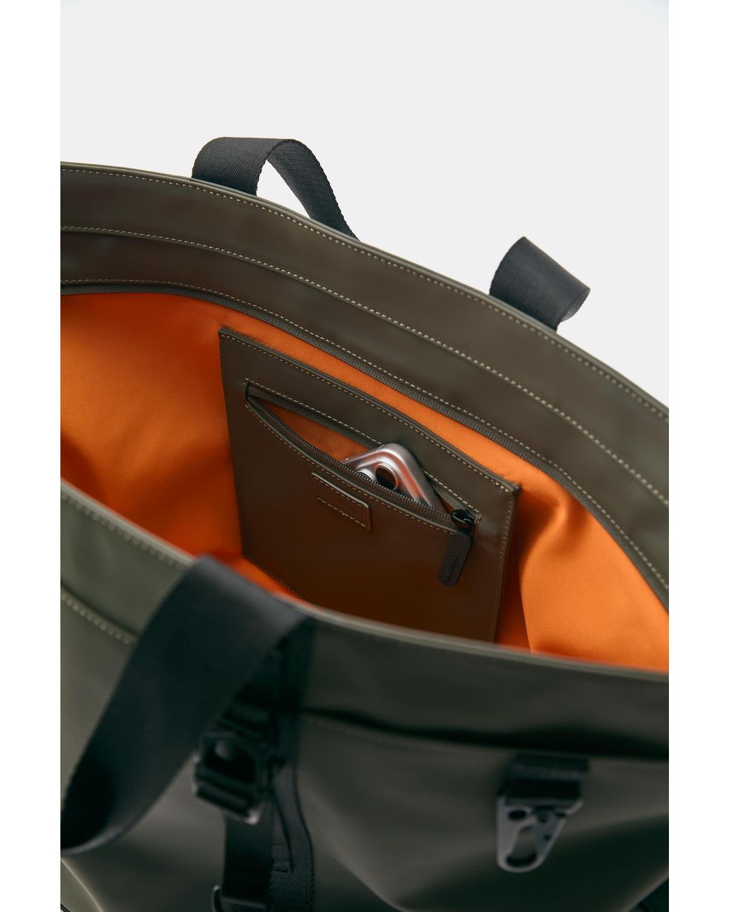 Borsa Shopper Tecnica di Pull&Bear in Green da Uomo